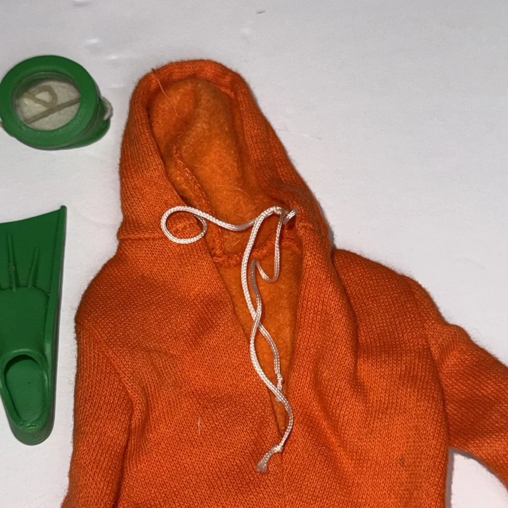Vintage Ken Barbie Diver Sweatshirt‎ Snorkel Mask Flippers 1608